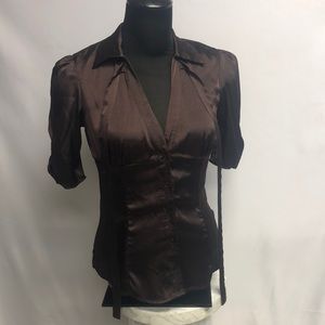 Vixen Brown Blouse